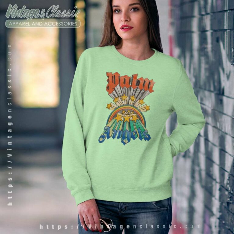 Palm Angels Rainbow Sweatshirt Palm Angels Rainbow Sweatshirt