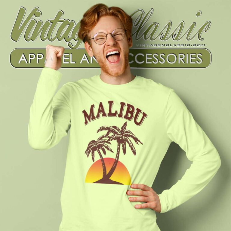 Palm Beach Malibu Rum Long Sleeve Tee Palm Beach Malibu Rum Long Sleeve Tee