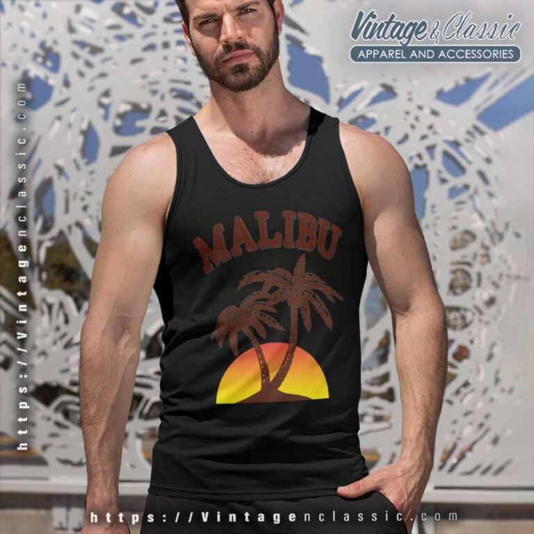 Palm Beach Malibu Rum Tank Top Racerback Palm Beach Malibu Rum Tank Top Racerback