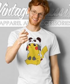 Panda Pikachu T Shirt