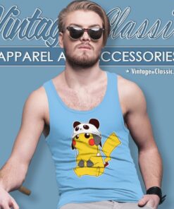 Panda Pikachu Tank Top Racerback
