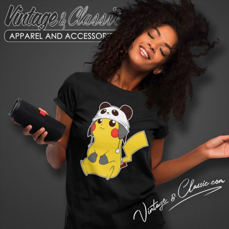 Panda Pikachu Women T Shirt Panda Pikachu Women T Shirt