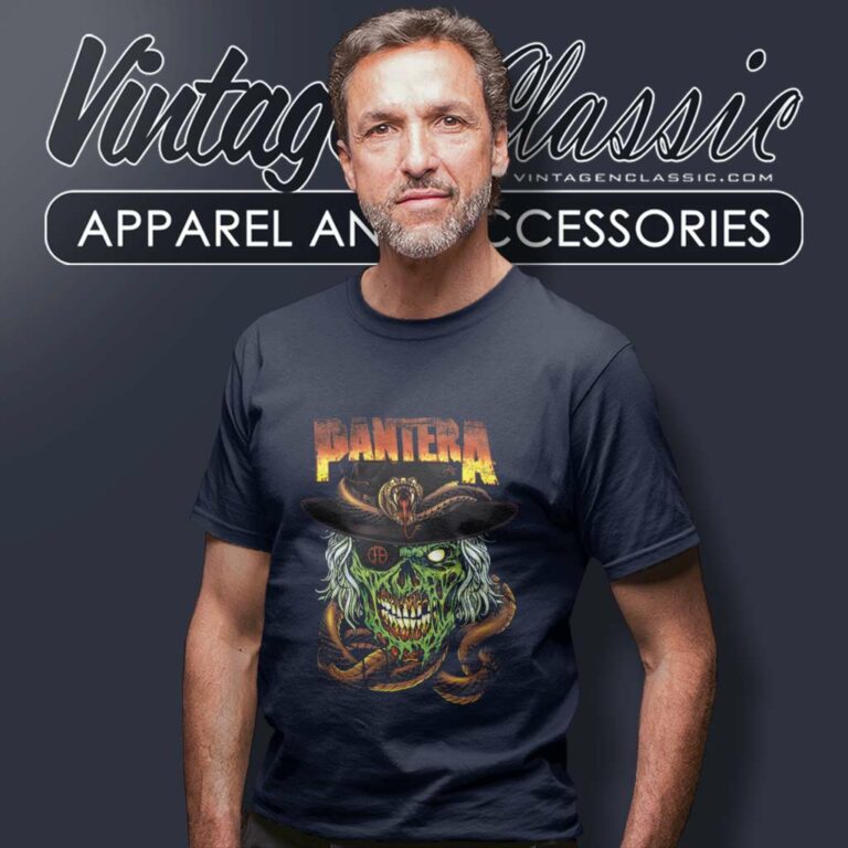 Pantera Band Zombie Cowboy T Shirt Pantera Band Zombie Cowboy T Shirt