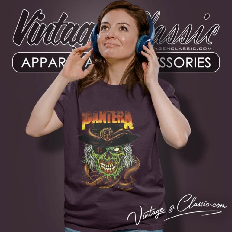 Pantera Band Zombie Cowboy Women TShirt Pantera Band Zombie Cowboy Women TShirt