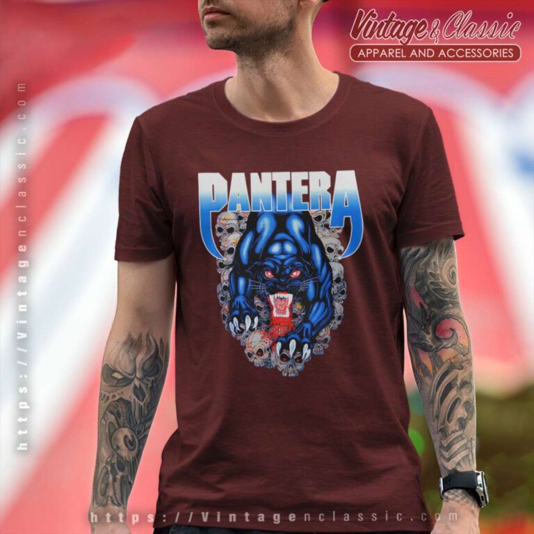 Pantera Black Panther T Shirt Pantera Black Panther T Shirt