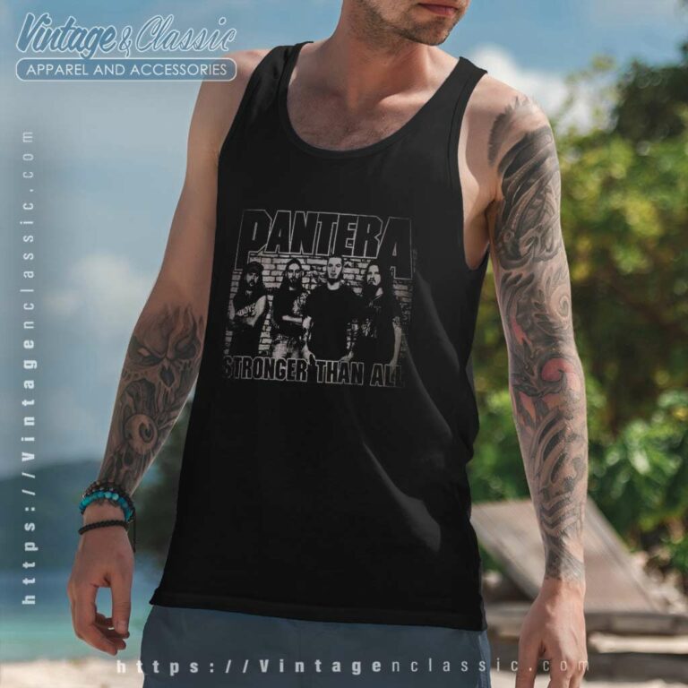 Pantera Brick Wall Tank Top Racerback Pantera Brick Wall Tank Top Racerback