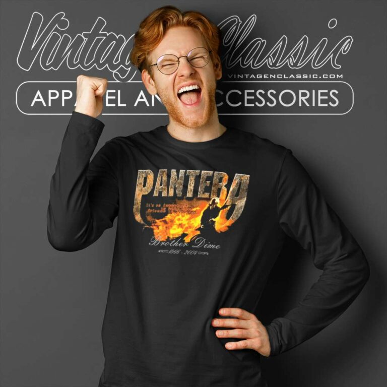 Pantera Brother Dime Long Sleeve Tee Pantera Brother Dime Long Sleeve Tee