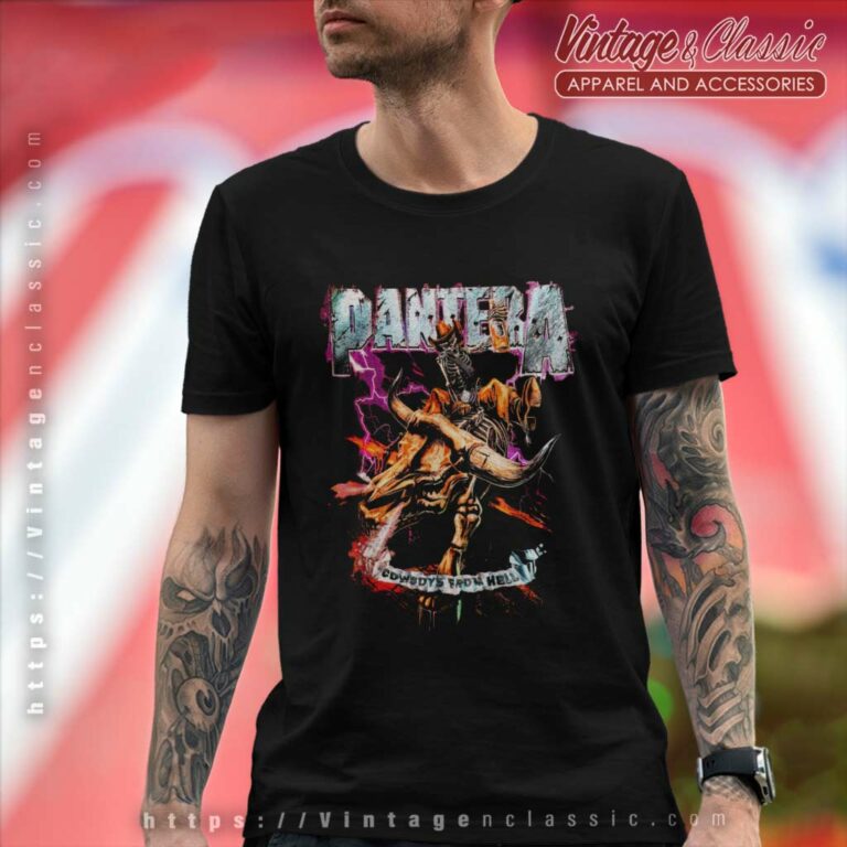 Pantera Bull Rider T Shirt Pantera Bull Rider T Shirt