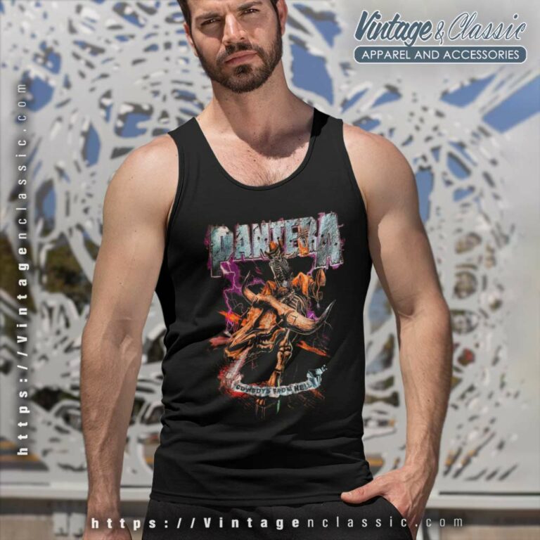 Pantera Bull Rider Tank Top Racerback Pantera Bull Rider Tank Top Racerback