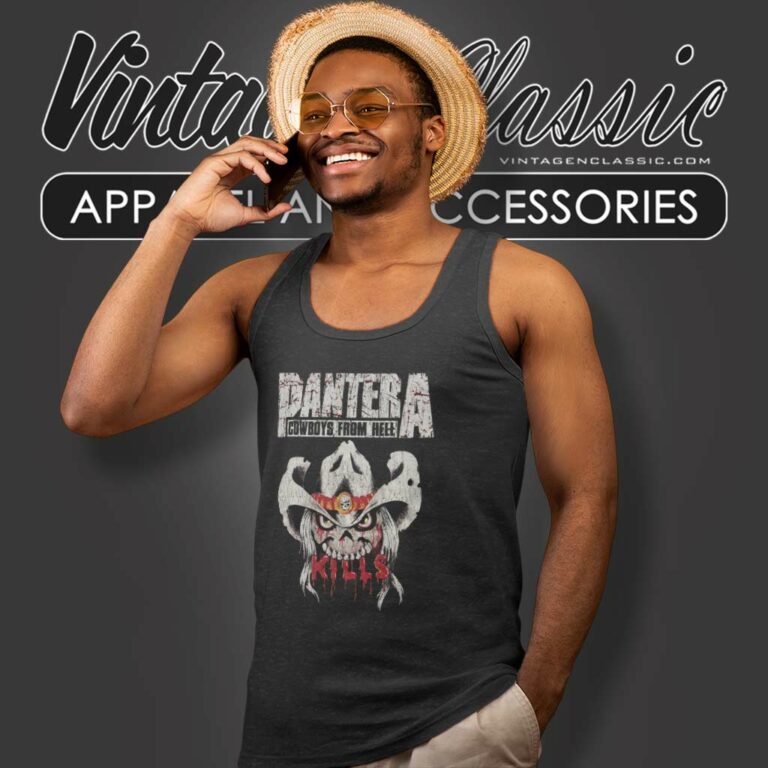 Pantera Cowboys From Hell Kills Tank Top Racerback Pantera Cowboys From Hell Kills Tank Top Racerback