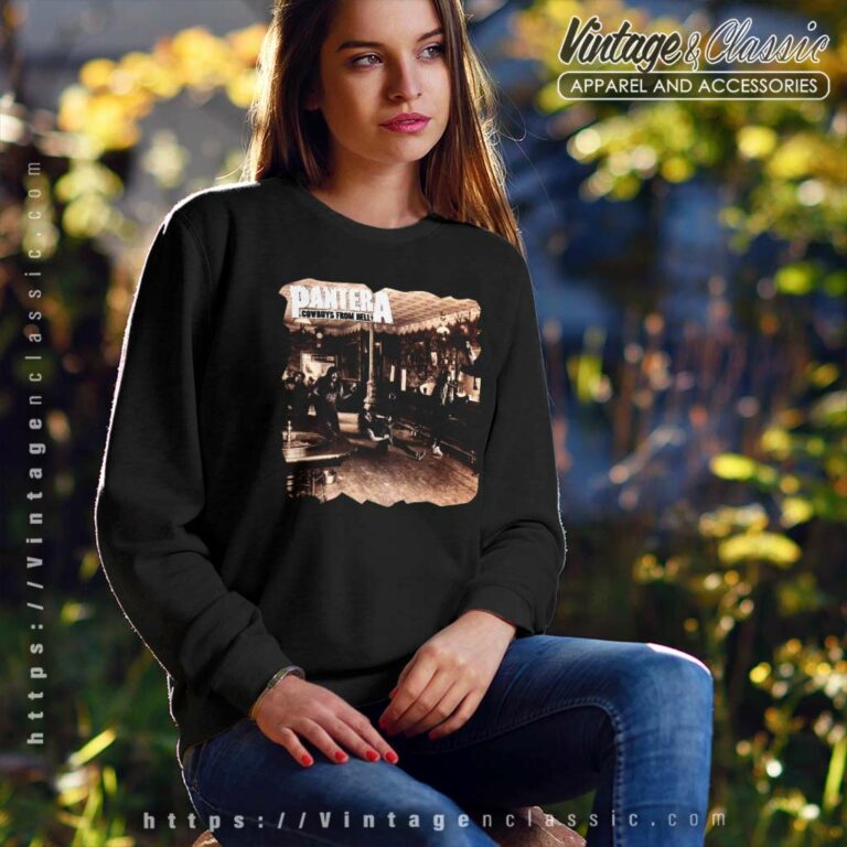Pantera Cowboys From Hell Sweatshirt Pantera Cowboys From Hell Sweatshirt
