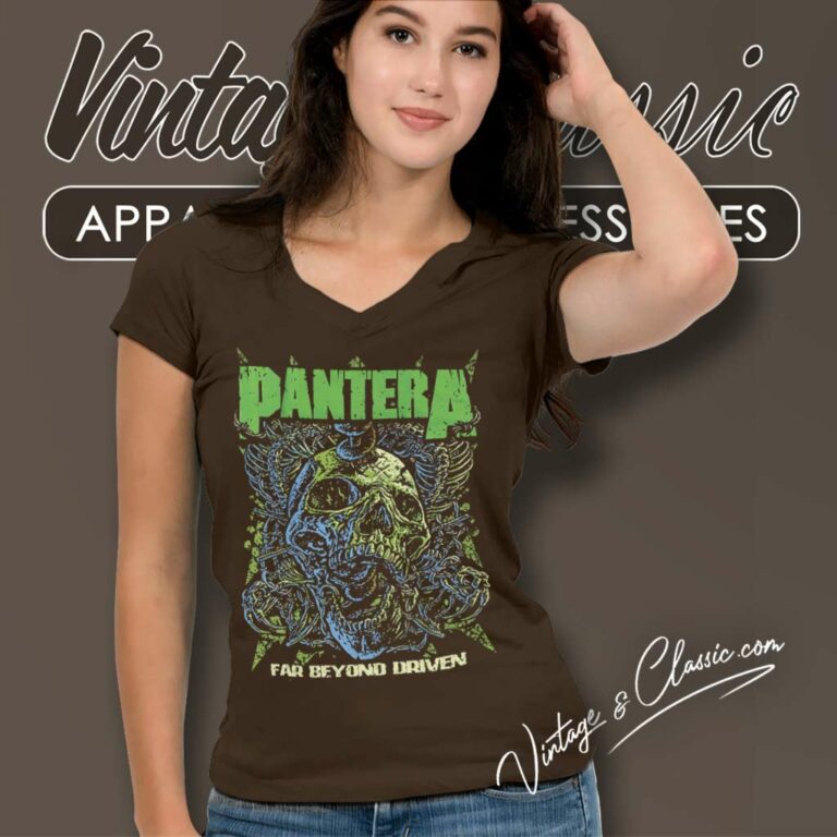 Pantera Far Beyond Driven V Neck TShirt Pantera Far Beyond Driven V Neck TShirt