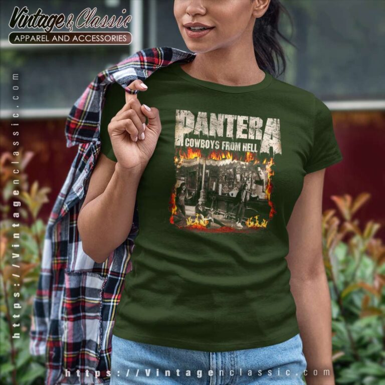 Pantera Flames Shirt Pantera Flames Shirt