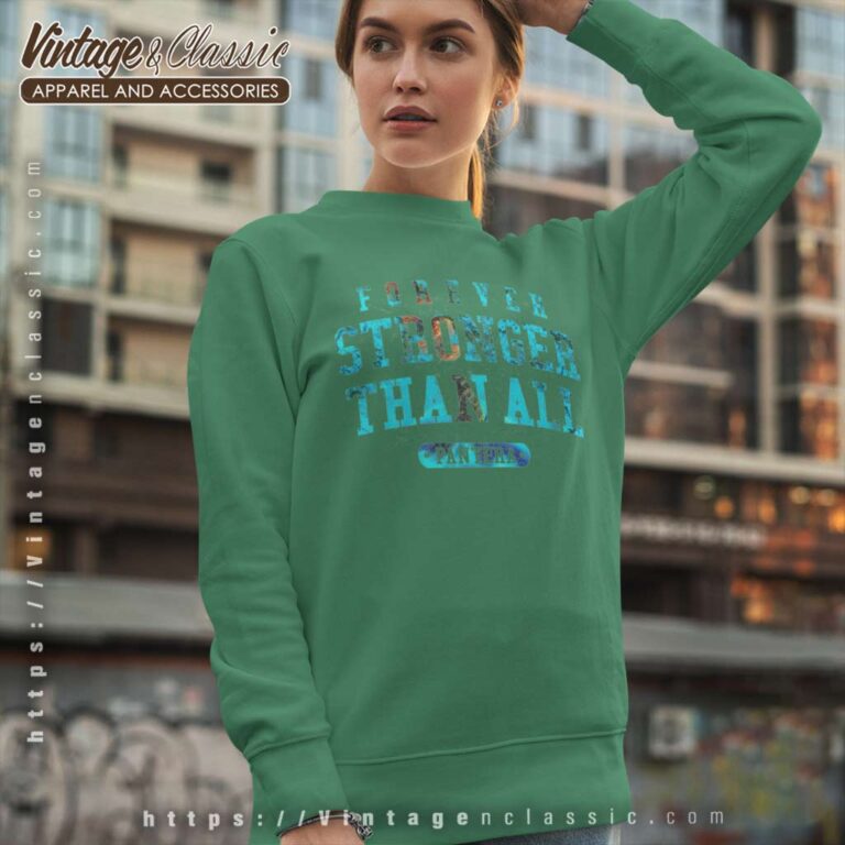 Pantera Forever Stronger Than All Blue Sweatshirt Pantera Forever Stronger Than All Blue Sweatshirt
