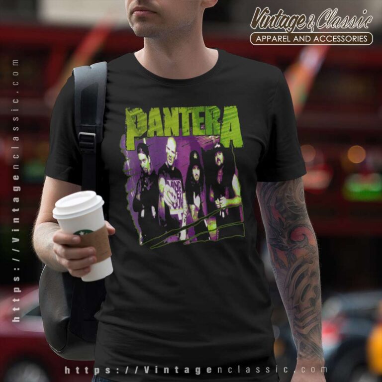 Pantera Group Sketch T Shirt Pantera Group Sketch T Shirt