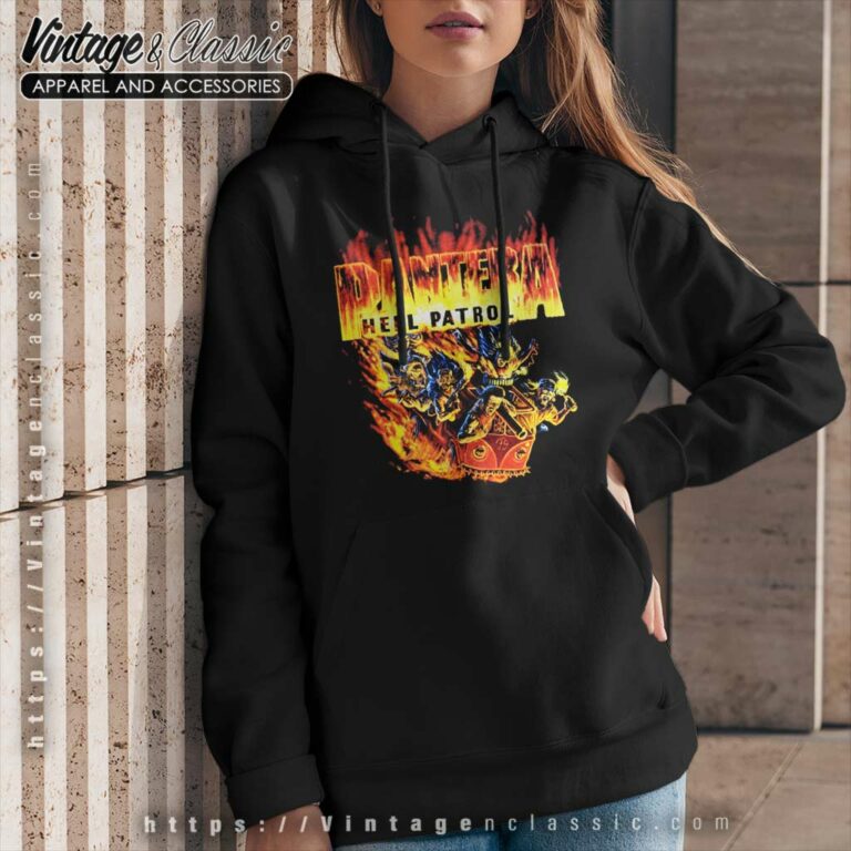 Pantera Hell Patrol Hoodie Pantera Hell Patrol Hoodie