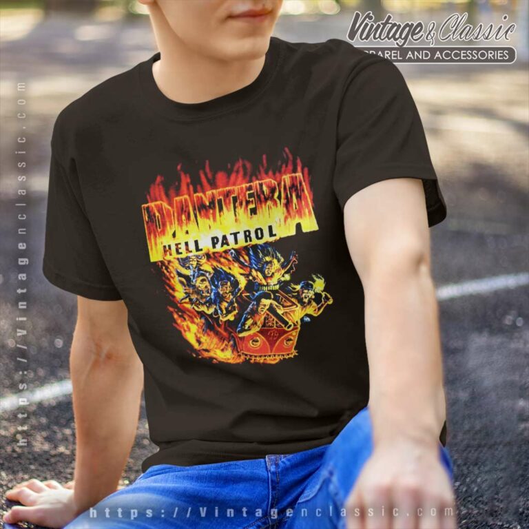 Pantera Hell Patrol T Shirt Pantera Hell Patrol T Shirt