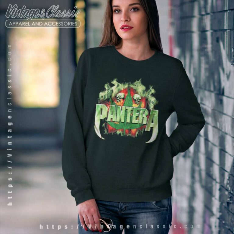 Pantera Marijuana Sweatshirt Pantera Marijuana Sweatshirt