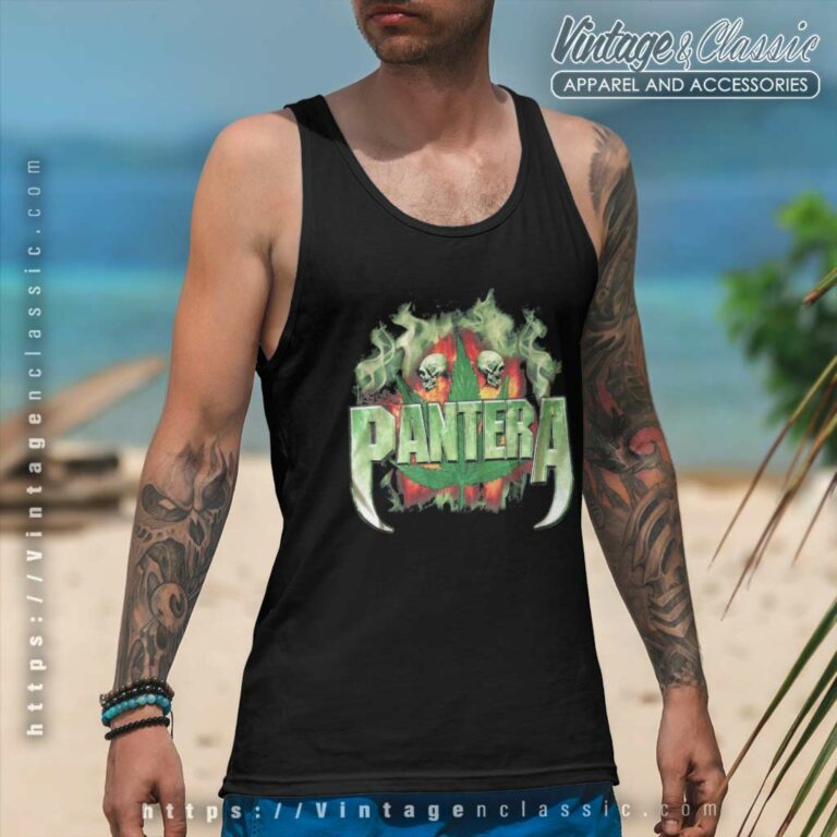 Pantera Marijuana Tank Top Racerback Pantera Marijuana Tank Top Racerback