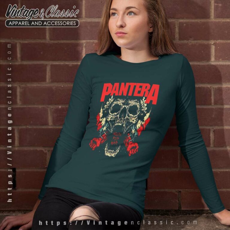 Pantera Mouth For War Long Sleeve Tee Pantera Mouth For War Long Sleeve Tee
