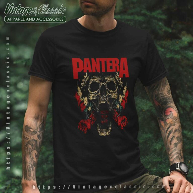 Pantera Mouth For War T Shirt Pantera Mouth For War T Shirt