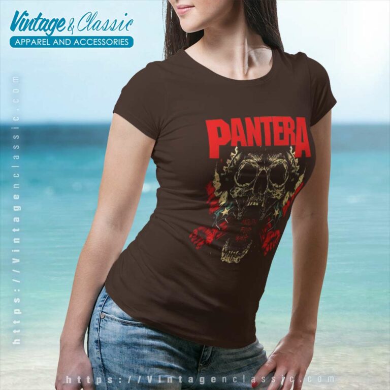 Pantera Mouth For War Women TShirt Pantera Mouth For War Women TShirt