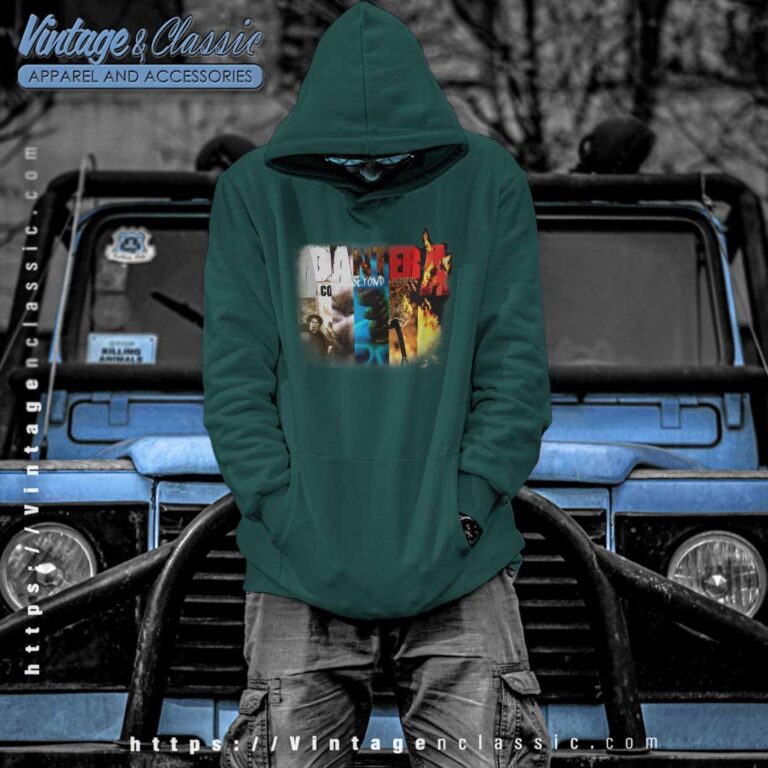 Pantera Official Collage Hoodie 1 Pantera Official Collage Hoodie 1