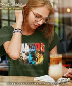 Pantera Official Collage Women TShirt 1