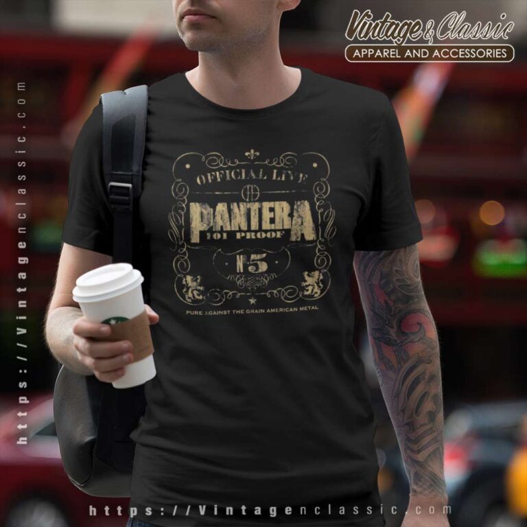 Pantera Official Live 101 Proof T Shirt Pantera Official Live 101 Proof T Shirt