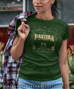 Pantera Official Live 101 Proof Women TShirt