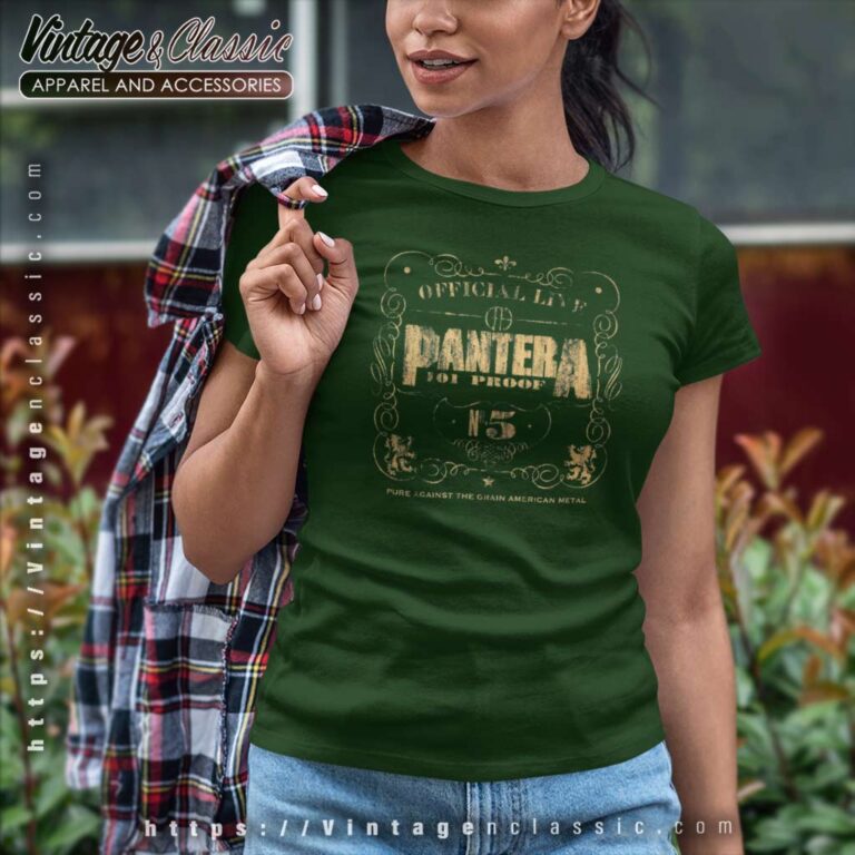 Pantera Official Live 101 Proof Women TShirt Pantera Official Live 101 Proof Women TShirt
