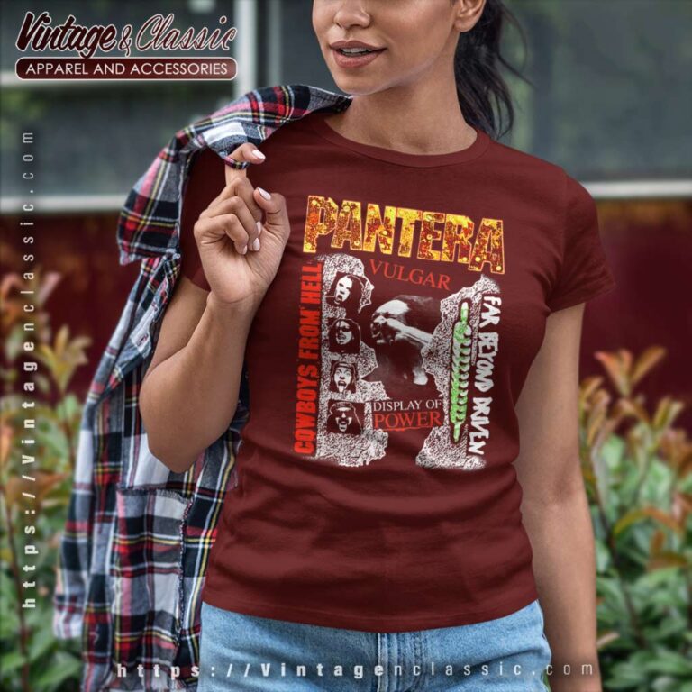 Pantera Shirt Album Covers Women TShirt Pantera Shirt Album Covers Women TShirt