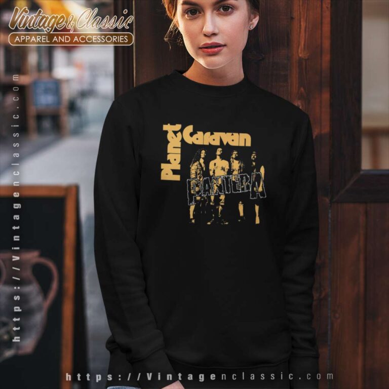 Pantera Shirt Album Planet Caravan Sweatshirt Pantera Shirt Album Planet Caravan Sweatshirt