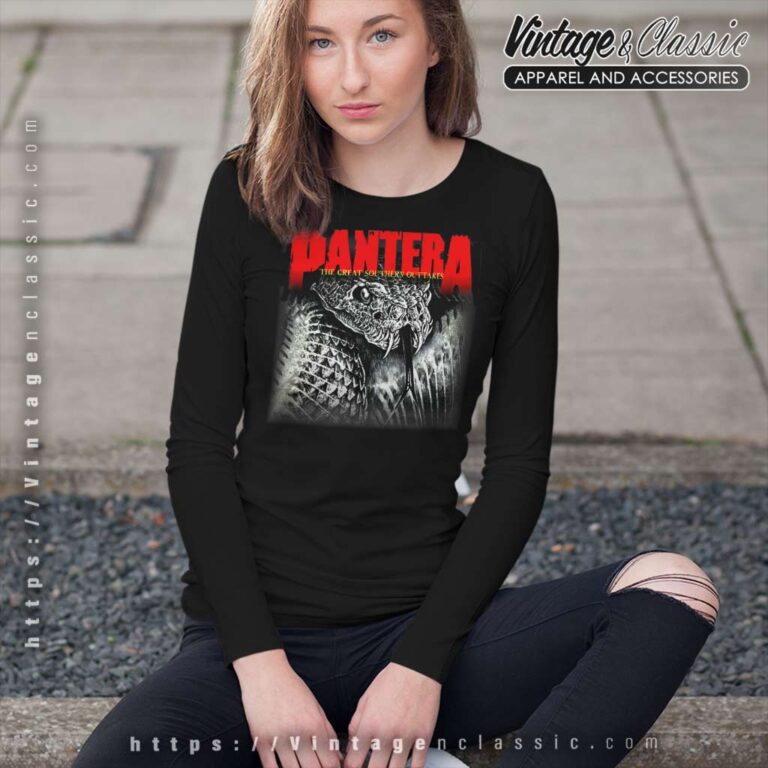 Pantera Shirt Album The Great Southern Outtakes Long Sleeve Tee Pantera Shirt Album The Great Southern Outtakes Long Sleeve Tee