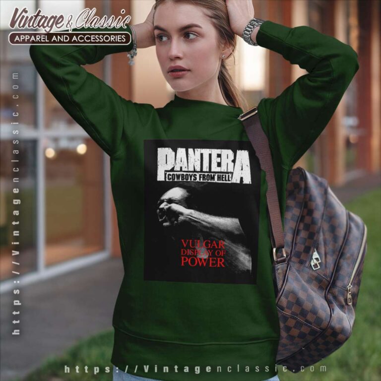 Pantera Shirt Album Vulgar Display Of Power Sweatshirt Pantera Shirt Album Vulgar Display Of Power Sweatshirt
