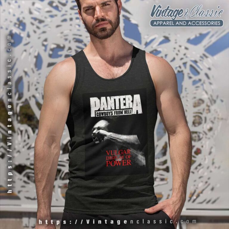 Pantera Shirt Album Vulgar Display Of Power Tank Top Racerback Pantera Shirt Album Vulgar Display Of Power Tank Top Racerback