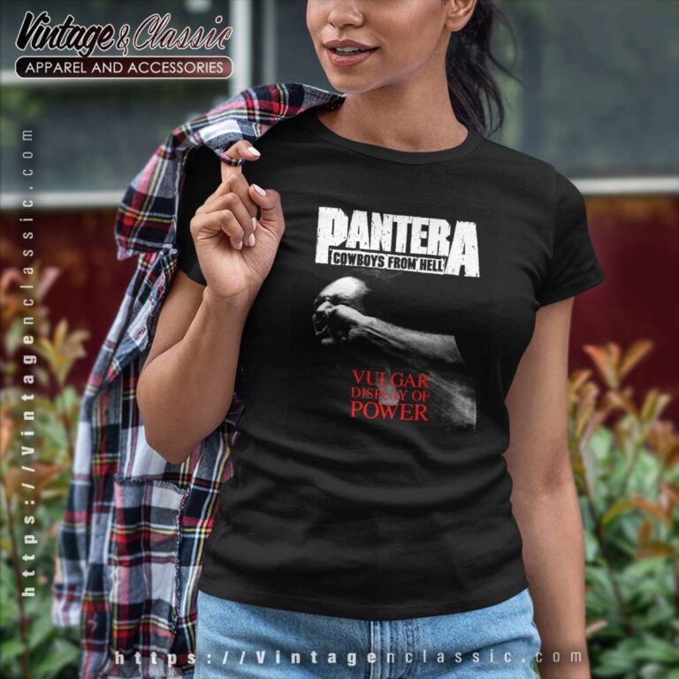 Pantera Shirt Album Vulgar Display Of Power Women TShirt Pantera Shirt Album Vulgar Display Of Power Women TShirt