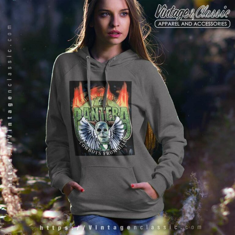 Pantera Shirt Cowboys From Hell Hoodie Pantera Shirt Cowboys From Hell Hoodie