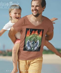 Pantera Shirt Cowboys From Hell V Neck TShirt