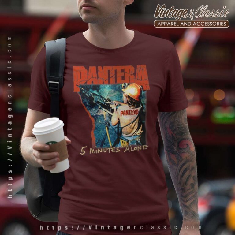 Pantera Shirt Song 5 Minutes Alone T Shirt Pantera Shirt Song 5 Minutes Alone T Shirt