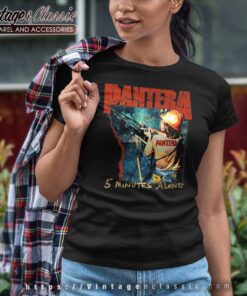 Pantera Shirt Song 5 Minutes Alone Women TShirt