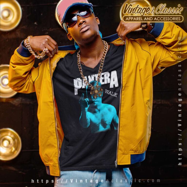 Pantera Shirt Song Walk V Neck TShirt Pantera Shirt Song Walk V Neck TShirt