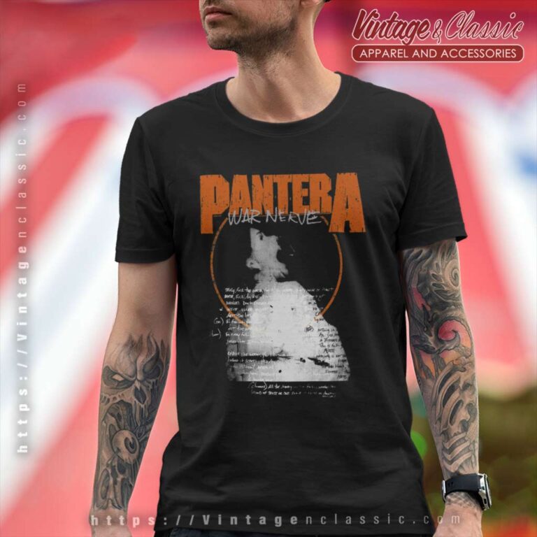 Pantera Shirt Song War Nerve T Shirt Pantera Shirt Song War Nerve T Shirt