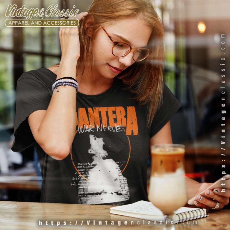 Pantera Shirt Song War Nerve Women TShirt Pantera Shirt Song War Nerve Women TShirt