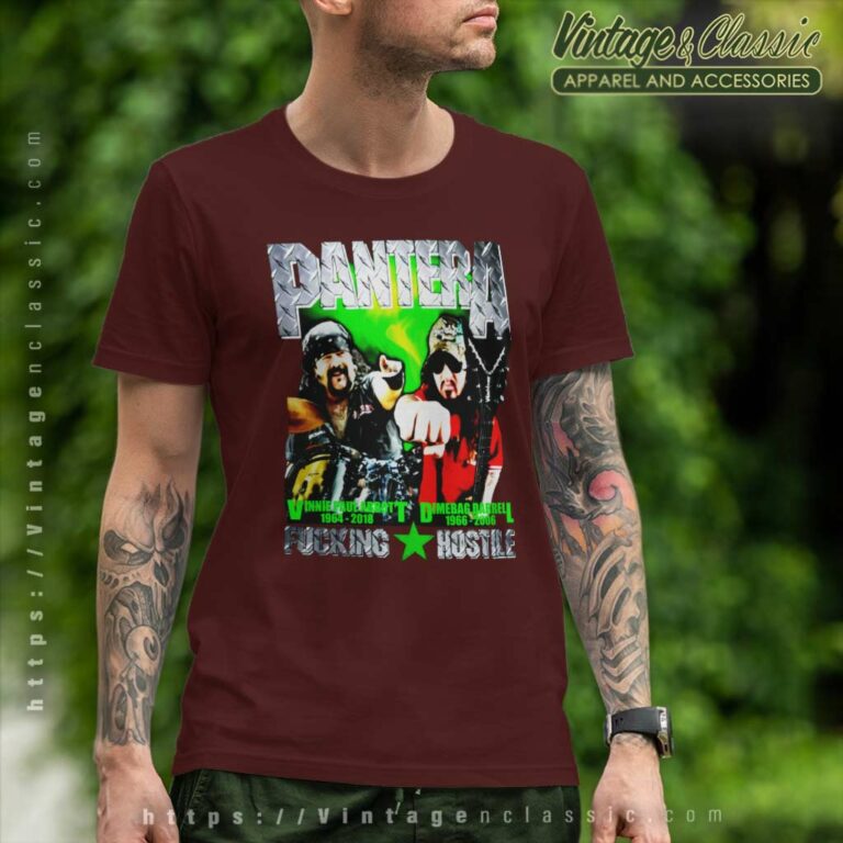Pantera Shirt Vinnie Paul Dimebag Darrell T Shirt Pantera Shirt Vinnie Paul Dimebag Darrell T Shirt