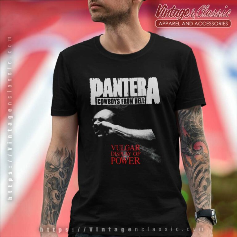 Pantera Shirt Vulgar Display Of Power T Shirt Pantera Shirt Vulgar Display Of Power T Shirt