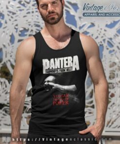 Pantera Shirt Vulgar Display Of Power Tank Top Racerback