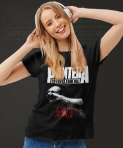 Pantera Shirt Vulgar Display Of Power Women TShirt