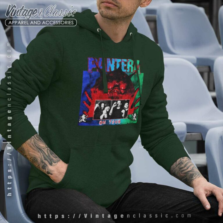 Pantera Smoking Across Tour Hoodie Pantera Smoking Across Tour Hoodie