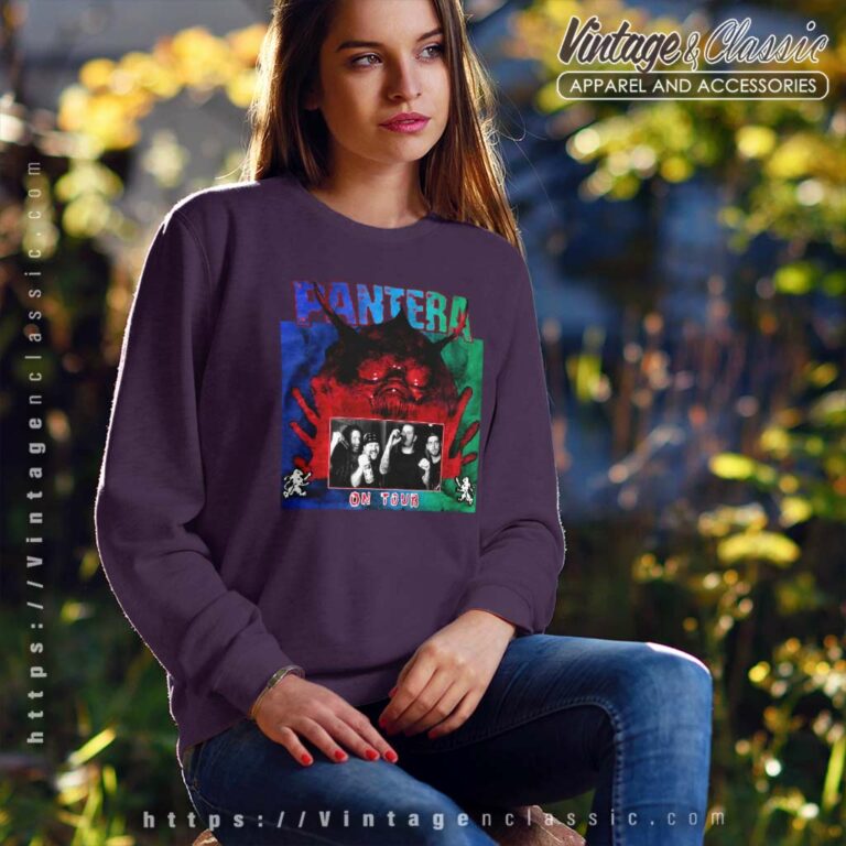 Pantera Smoking Across Tour Sweatshirt Pantera Smoking Across Tour Sweatshirt